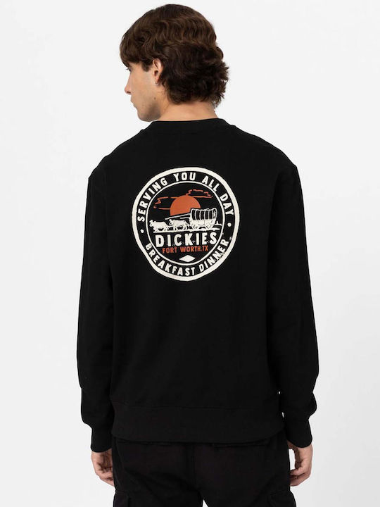 Dickies Herren Sweatshirt mit Kapuze Black