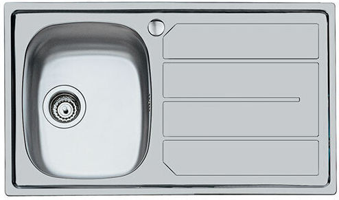 Foster 1000 1179561 Δεξιός Ένθετος Inox Σατινέ Μ79xΠ50cm Ασημί