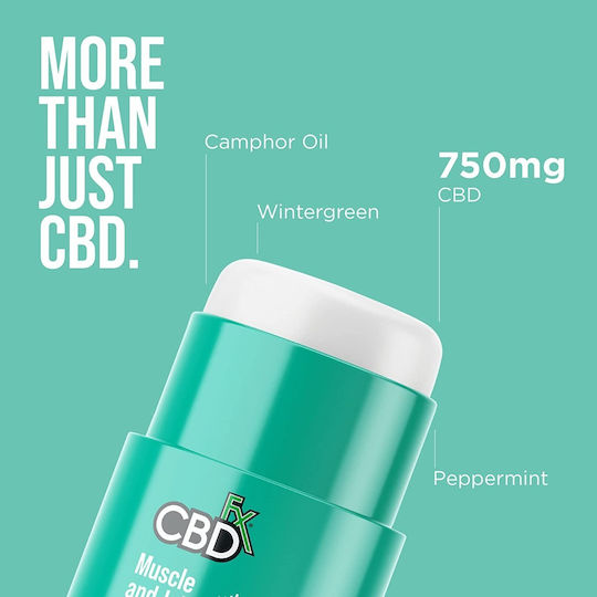 CBD FX Muscle & Joint 750mg Balm Stick Cooling Formula 60ml