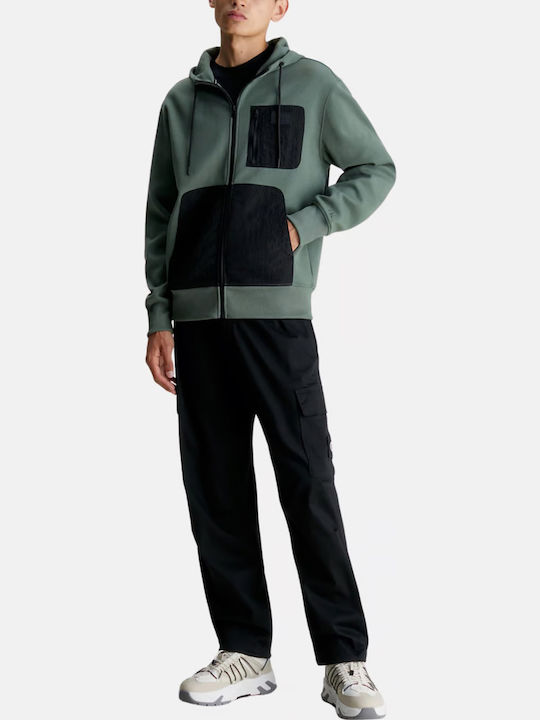 Cardigan With Hood Multicolour