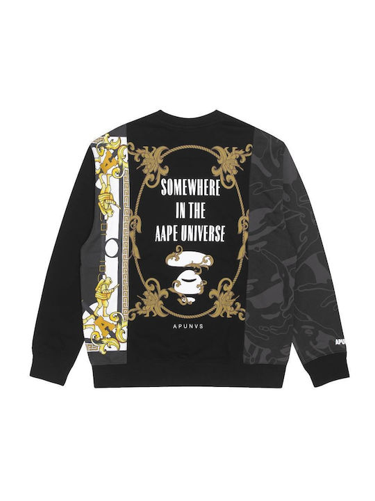 Aape By A Bathing Ape® Men's Sweatshirt Black