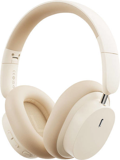 Baseus Bowie D05 Wireless / Wired Over Ear Headphones with 70 hours of Operation Creamy White