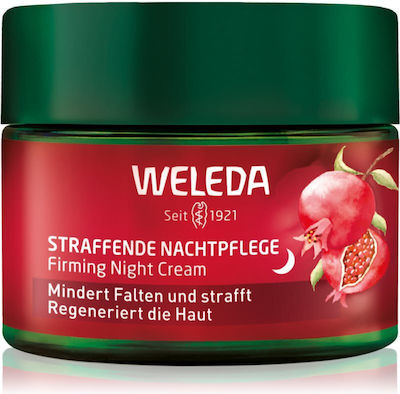 Weleda Pomegranate Αnti-aging , Moisturizing & Firming Night Cream Suitable for All Skin Types 40ml