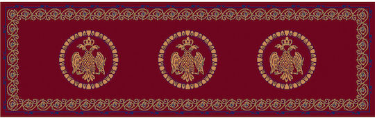 Isexan Church Carpet Corridor Byzantium With Central Eagle 100x320cm 40-1032-5500