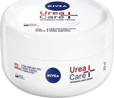 Nivea Urea & Care Feuchtigkeitsspendende Creme Körper mit Harnstoff für trockene Haut 300ml