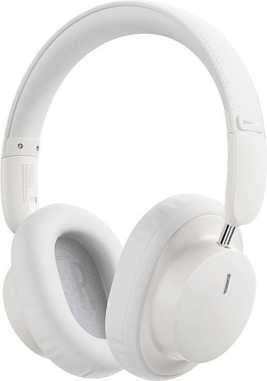 Baseus Bowie D03 Wireless / Wired Over Ear Headphones with 30 hours of Operation White