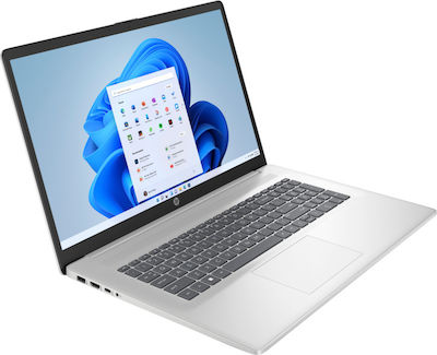 HP 17-cn2002nv 17.3" IPS (i5-1235U/8GB/512GB SSD/W11 Home) Natural Silver (GR Keyboard)