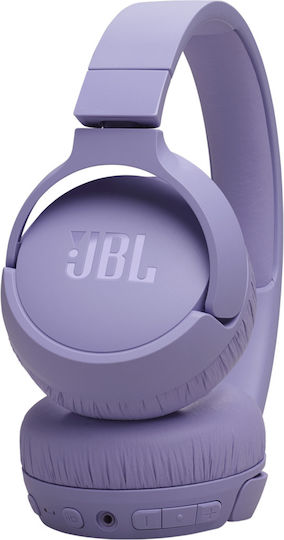 JBL Tune 670NC Wireless / Wired On Ear Headphones with 70 hours of Operation and Quick Charge Purple