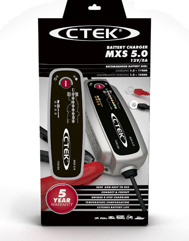 CTEK MXS 5.0 Car Battery Charger 12V