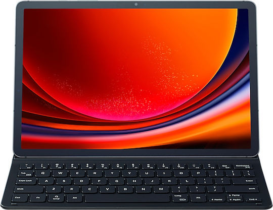 Samsung Flip Cover με Πληκτρολόγιο στα Αγγλικά US Μαύρη (Galaxy Tab S9)