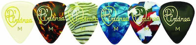 D'Andrea Guitar Pick Classic Celluloid Medium 351 1pc