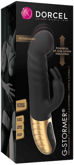Dorcel G Δονητής Rabbit 24cm Μαύρος