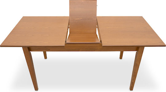 Adare Erweiterbarer Esstisch mit 4 Stühlen 140(+40)×78cm