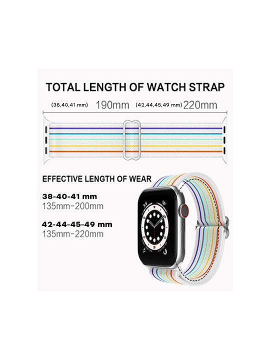 Sonique Каишка Текстил Тъмносин (Apple Watch 44/45/46mm/Ultra 49mm)