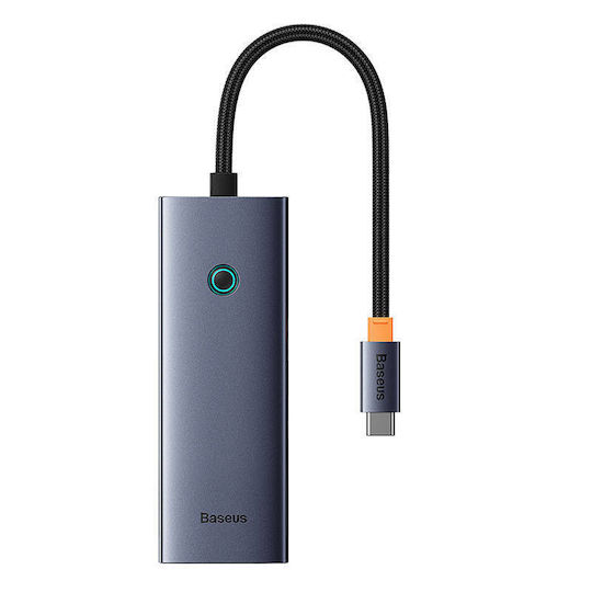 Baseus UltraJoy USB-C Docking Station με HDMI 4K PD Γκρι