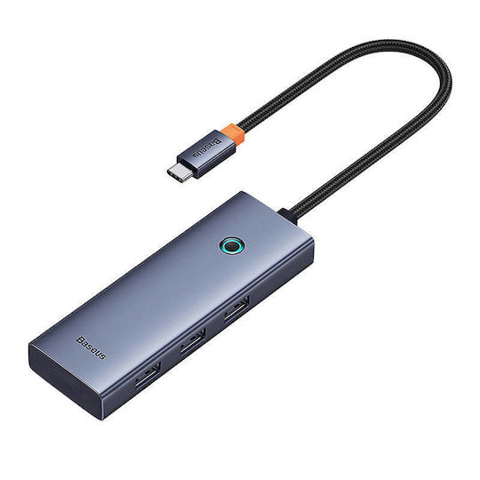 Baseus UltraJoy USB-C Docking Station με HDMI 4K PD Γκρι