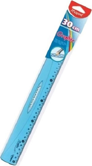 Maped Χάρακας 30cm Graphic Κόκκινο