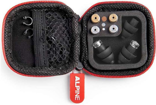 Alpine MusicSafe Pro Ωτοασπίδες σε Μαύρο Χρώμα 111.24.102 3τμχ