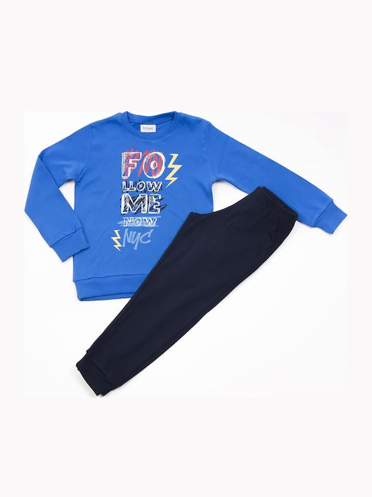 Trax Kids' Pajamas Winter Blue