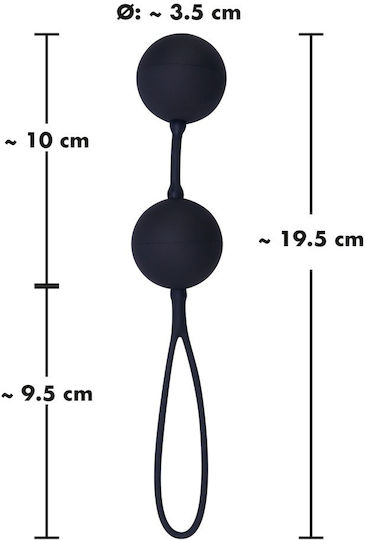 You2Toys Black Velvets The Perfect Balls Black