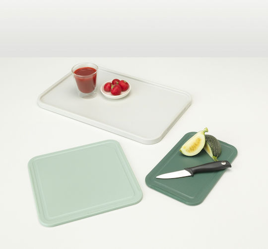 Brabantia Rectangular Wooden Chopping Board Multicolour 3pcs