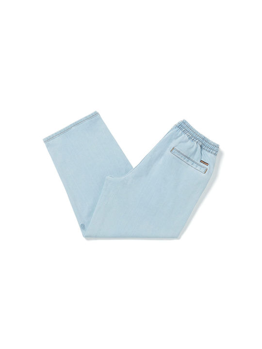 Volcom Boys Fabric Denim Trouser Blue