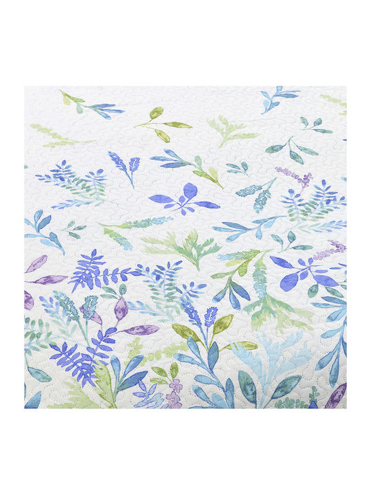 Lino Home Liscie Κουβερλί Υπέρδιπλο από Πολυεστέρα White 220x240cm