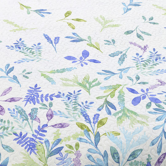 Lino Home Liscie Coverlet Queen Size from Polyester White 220x240cm