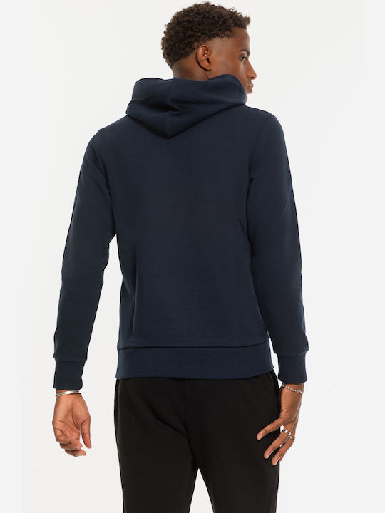 Jack & Jones Herren Sweatshirt mit Kapuze Blau