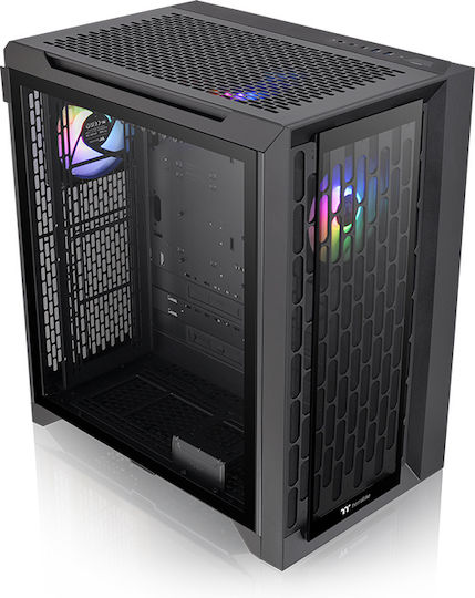 Thermaltake CTE C700 TG ARGB Gaming Midi Tower Computer Case with Window Panel Black