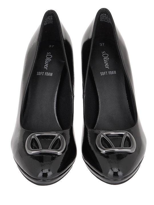 Patent Leather Black Heels