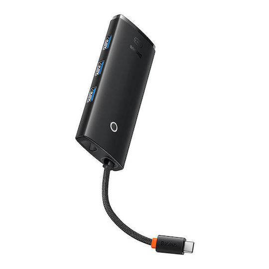Baseus Lite USB-C Docking Station με HDMI 4K PD Μαύρο
