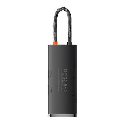 Baseus Lite USB-C Docking Station με HDMI 4K PD Μαύρο