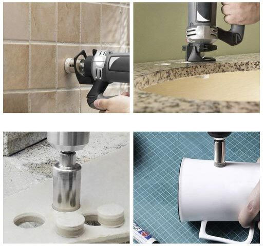 Bigstren Diamond Hole Saw Set Bigstren for Tile 420gr