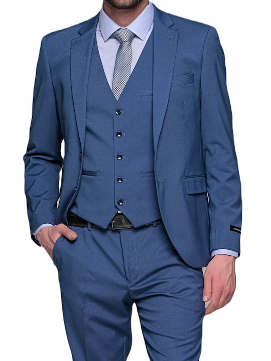 Antonio Miro Men's Suit Blue