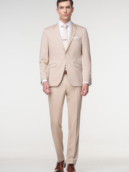 Daniel Hechter Men's Suit Beige