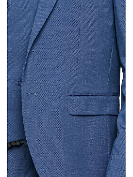 Sommer Herrenanzug Blau