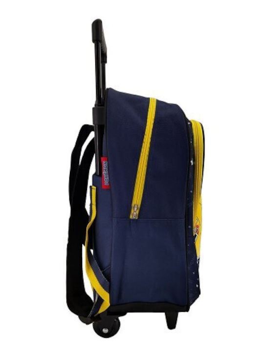 Fanatics Pokemon Pikachu School Bag Trolley Elementary, Elementary in Blue color