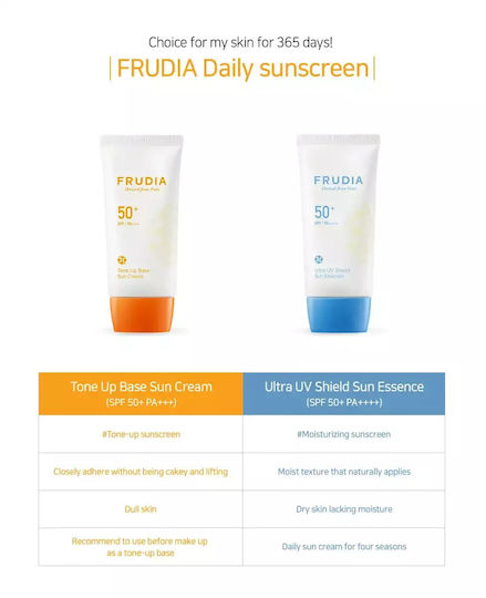 Frudia Sun Essence Αντηλιακή Κρέμα Σώματος SPF50 50ml