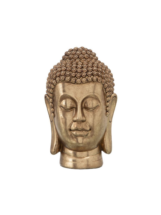 BigBuy Decorative Buddha Polyresin 20x20x30cm 1pcs