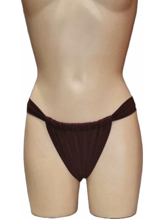 Shell Bikini Brazil Μπορντό