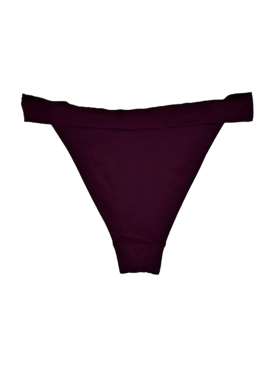 Bluepoint Shell Bikini Brazil Burgundy