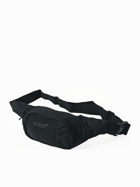Simple Waist Bag Black