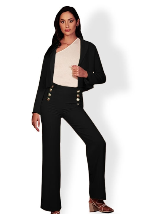 Raffaella Collection Short Women's Blazer Black