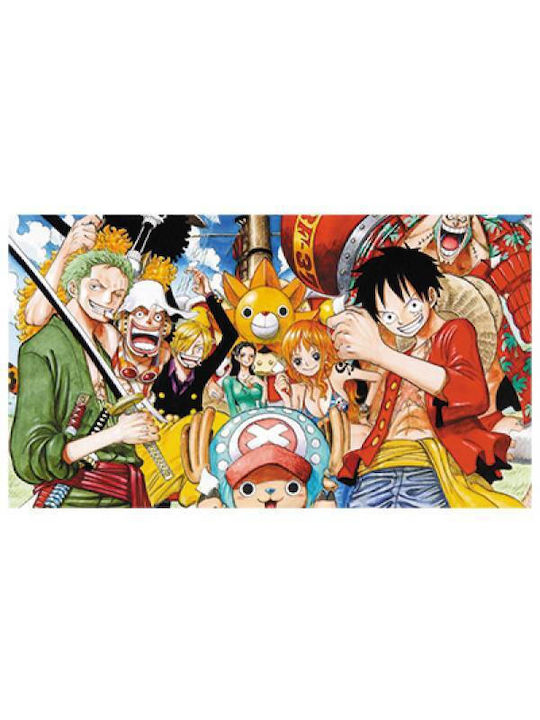 Takeposition One Piece Σχολική Τσάντα Πλάτης Γυμνασίου - Λυκείου σε Μαύρο χρώμα