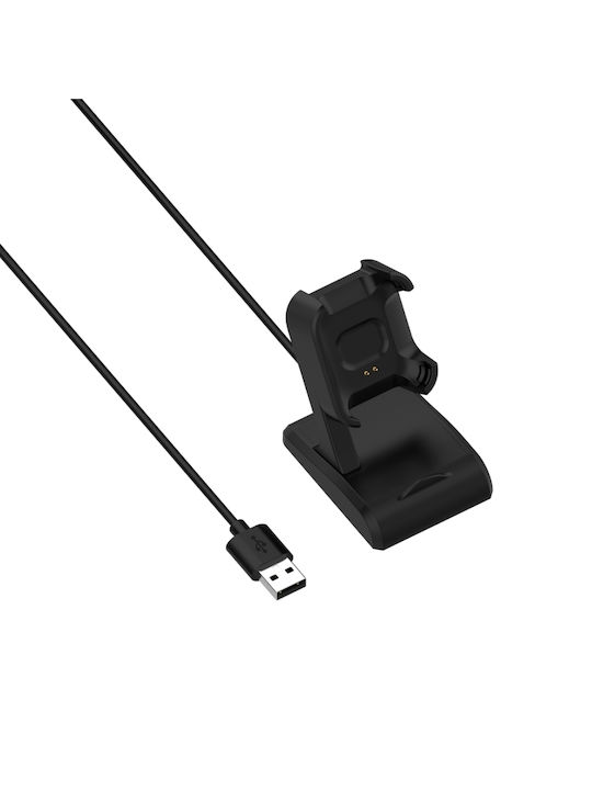 Stand de încărcare verticală Încărcător pentru Mi Watch / Mi Watch Lite - Ceas Mi / Ceas Mi Lite Negrus