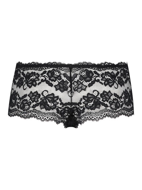 Hunkemöller Femeie Boxer Negru