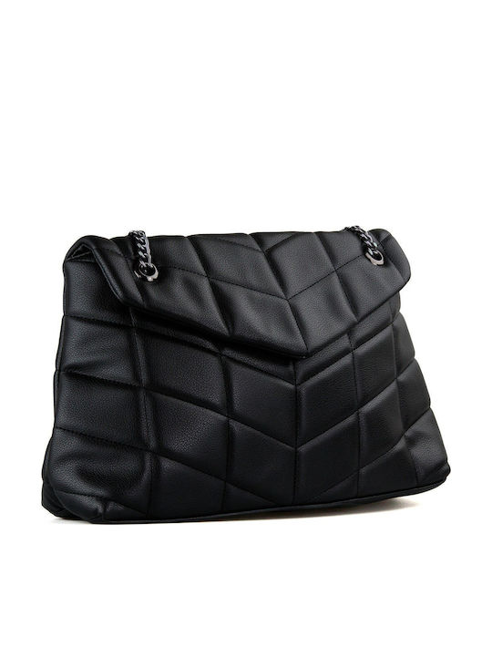 Women's Black Shoulder Bag