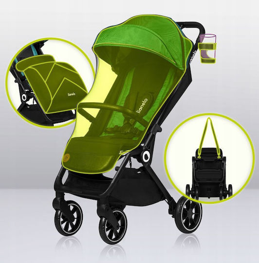 Lionelo Emerald Baby Stroller Suitable from 6+ Months Green 10kg