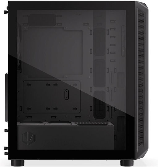 Arx 500 ARGB Gaming Midi Tower Computer Case Black